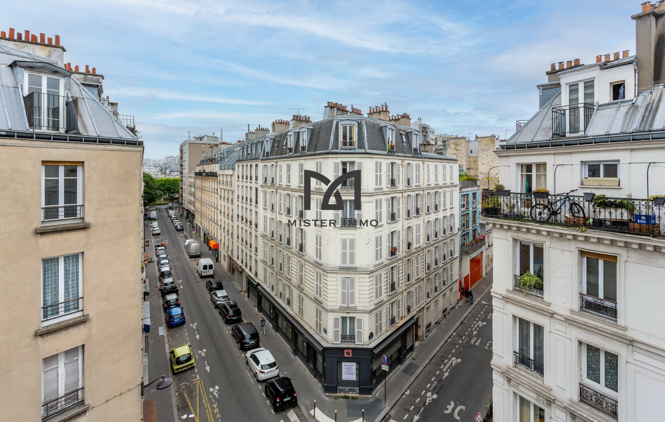 Appartement 2 pièces avec balcon à Paris 75018