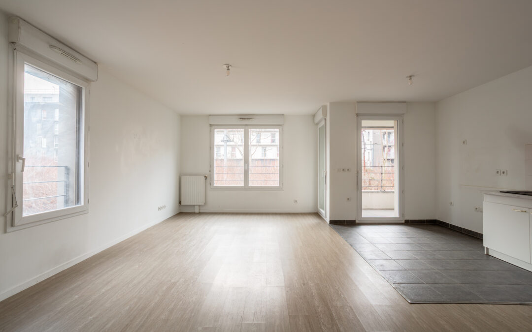 Appartement 3 pièces avec balcon et parking à Saint-Ouen